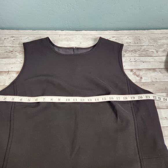 Ann Taylor Sleeveless Black High Neck Top Size 18 Tall NWT - Picture 5 of 7